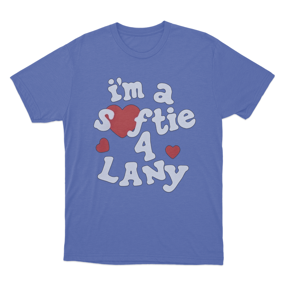 I'm A Softie 4 LANY Unisex T Shirt Blue Im A Softie 4 LANY Unisex T Shirt Blue