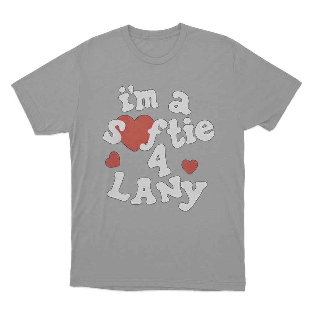 I'm A Softie 4 LANY Unisex T Shirt Grey Im A Softie 4 LANY Unisex T Shirt Grey