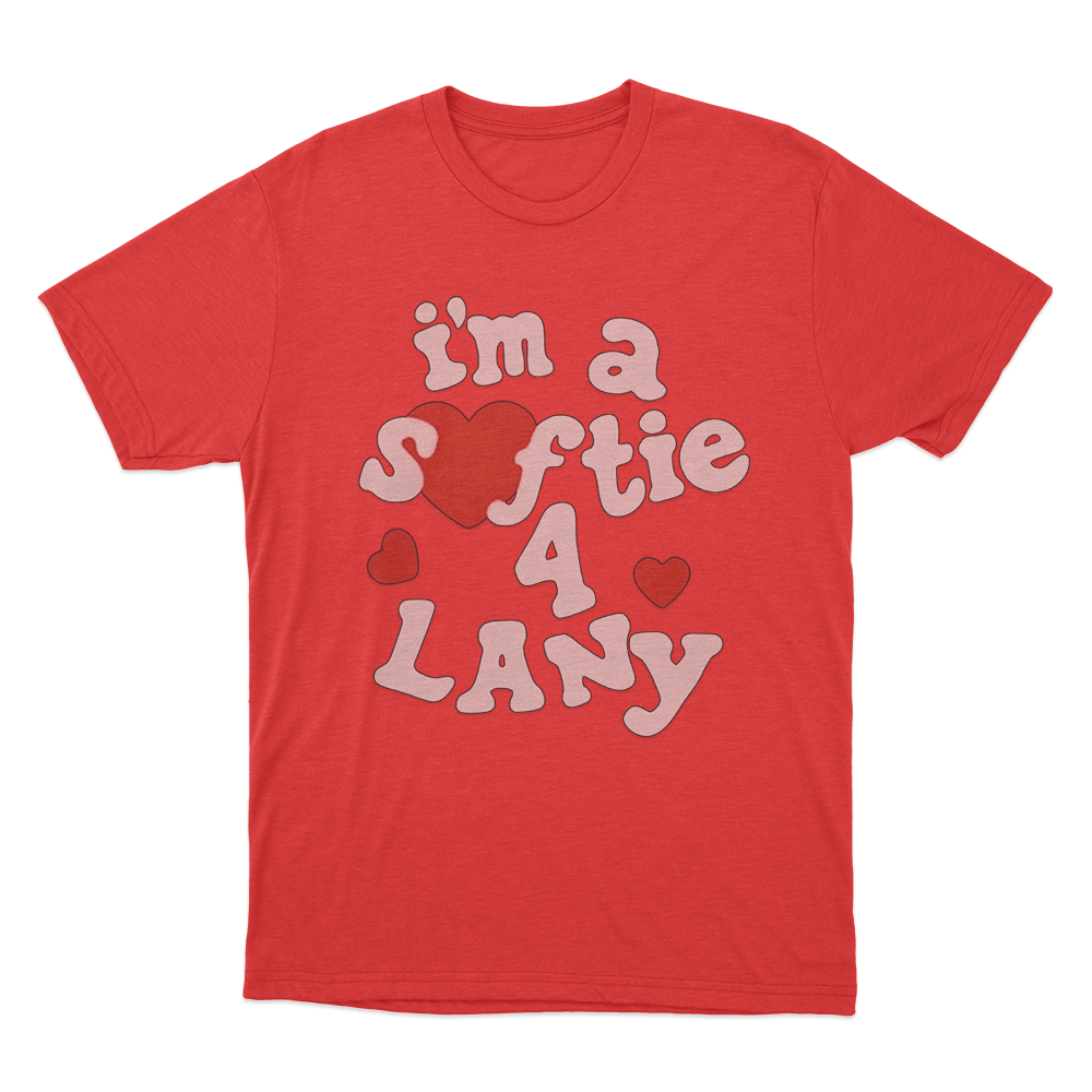 I'm A Softie 4 LANY Unisex T Shirt Red Im A Softie 4 LANY Unisex T Shirt Red