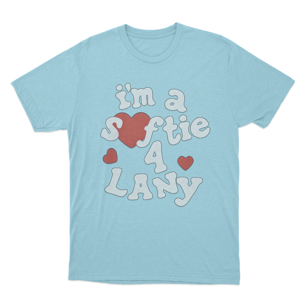 I'm A Softie 4 LANY Unisex T Shirt Sky Blue Im A Softie 4 LANY Unisex T Shirt Sky Blue
