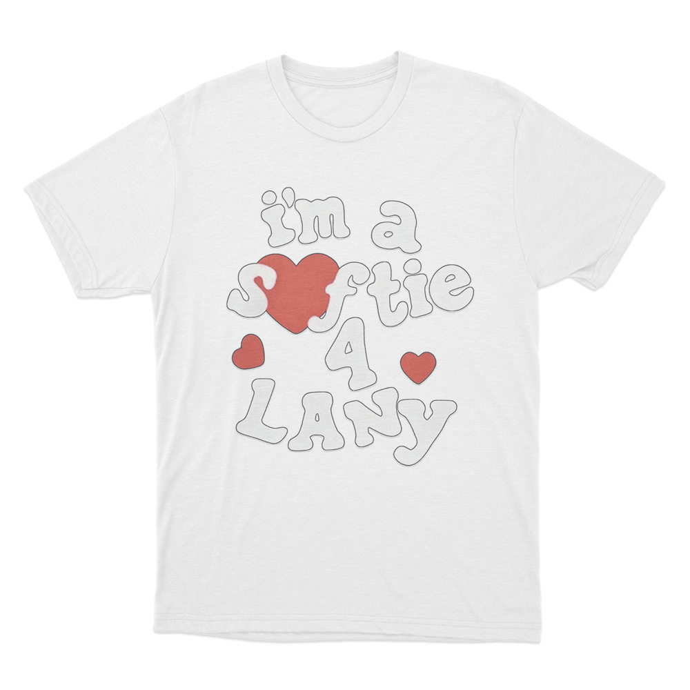 I'm A Softie 4 LANY Unisex T Shirt White Im A Softie 4 LANY Unisex T Shirt White