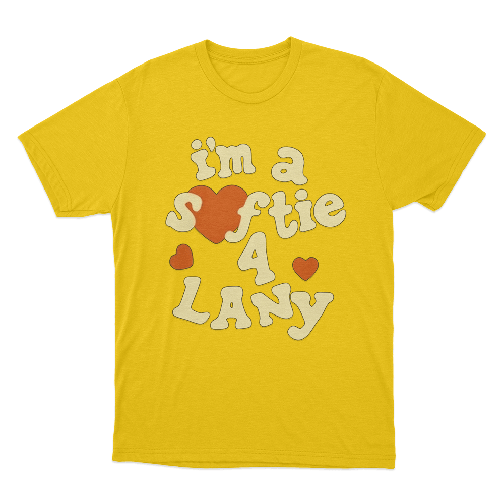 I'm A Softie 4 LANY Unisex T Shirt Yellow Im A Softie 4 LANY Unisex T Shirt Yellow