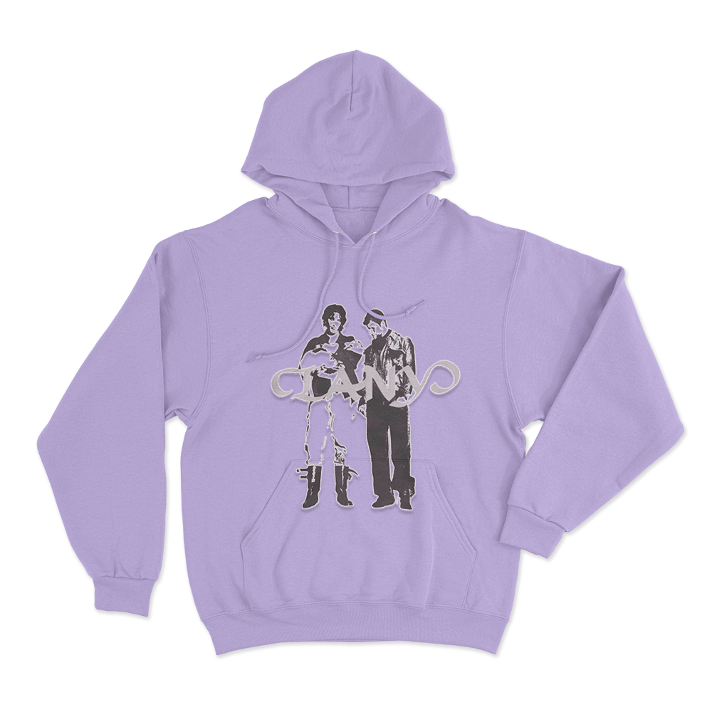 LANY Duo Silhouette Unisex Hoodie Purple LANY Duo Silhouette Unisex Hoodie Purple