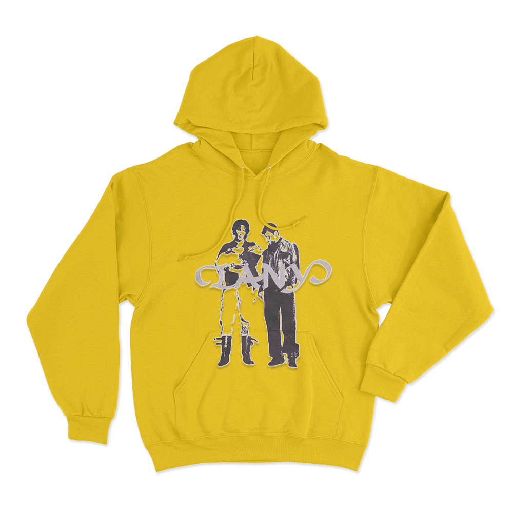 LANY Duo Silhouette Unisex Hoodie Yellow LANY Duo Silhouette Unisex Hoodie Yellow