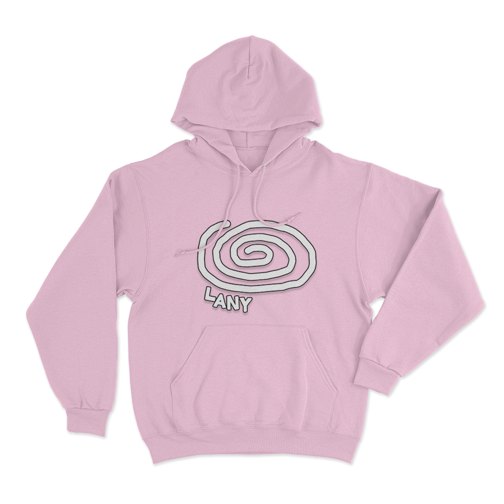 LANY Swirl Unisex Hoodie Pink LANY Swirl Unisex Hoodie Pink