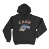 LANY Western Horse Bronco Print Unisex Hoodie Black