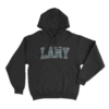 Plaid LANY Collegiate Unisex Hoodie Black