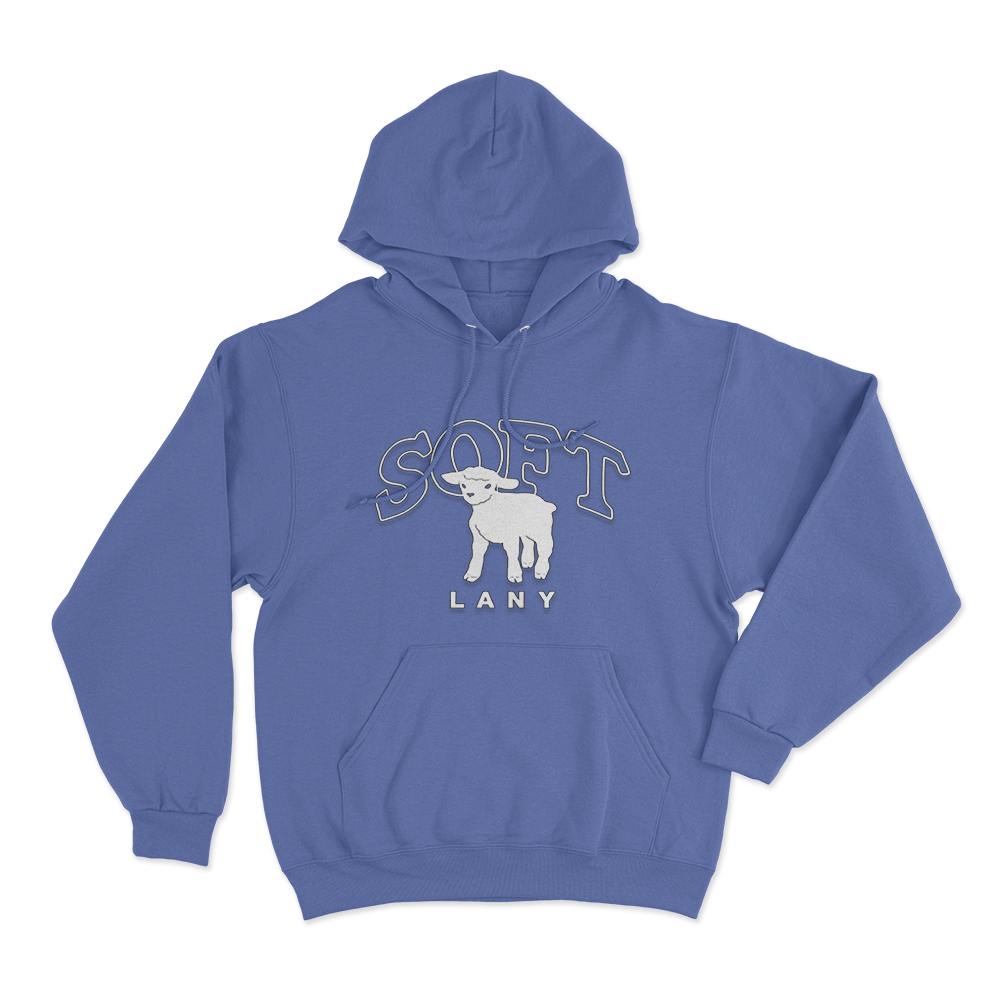 SOFT LANY Lamb Unisex Hoodie Blue SOFT LANY Lamb Unisex Hoodie Blue