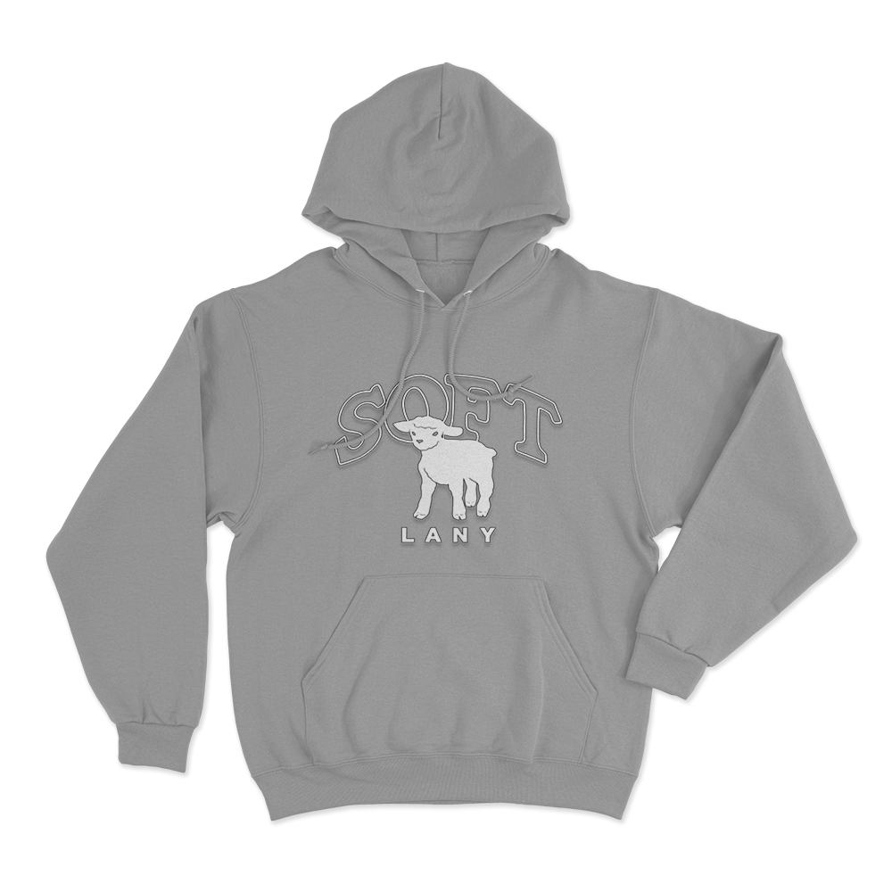 SOFT LANY Lamb Unisex Hoodie Grey SOFT LANY Lamb Unisex Hoodie Grey