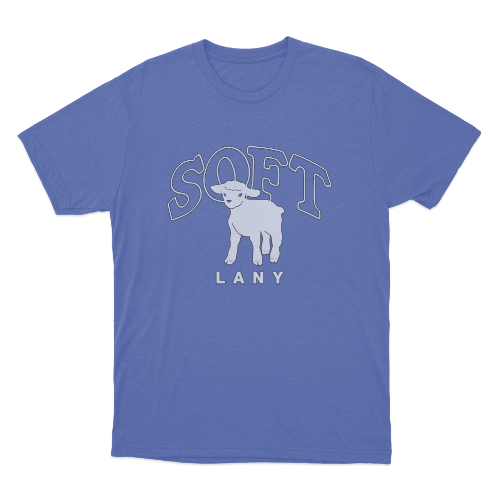 SOFT LANY Lamb Unisex T Shirt Blue SOFT LANY Lamb Unisex T Shirt Blue