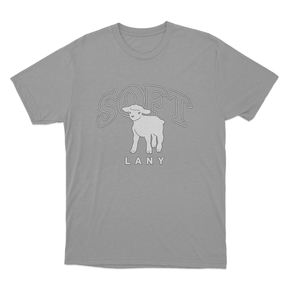 SOFT LANY Lamb Unisex T Shirt Grey SOFT LANY Lamb Unisex T Shirt Grey
