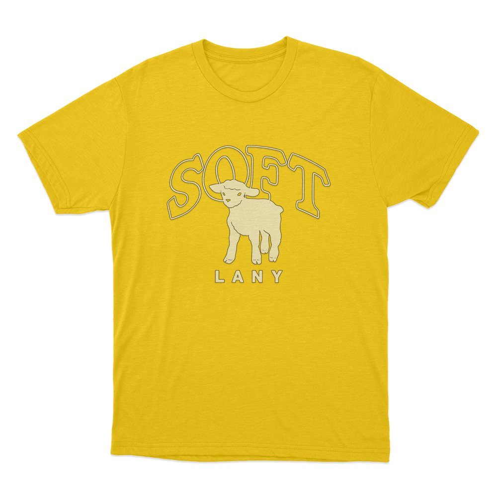 SOFT LANY Lamb Unisex T Shirt Yellow SOFT LANY Lamb Unisex T Shirt Yellow